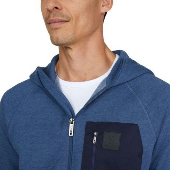 Mexx Fleece Zip Front Hoodie For Men - Picture 4 of 6